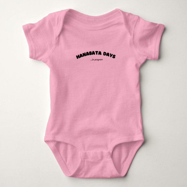 Body Para Bebé Hanabata Days Onsie, Hawai Pidgin English (Anverso)
