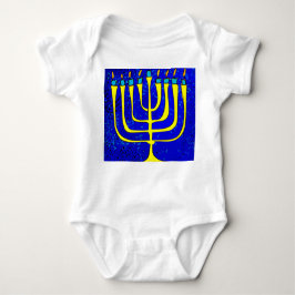 Body Para Bebé Hanukkah
