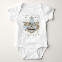 Body Para Bebé Hanukkah Baby Bodysuit Personalizado.