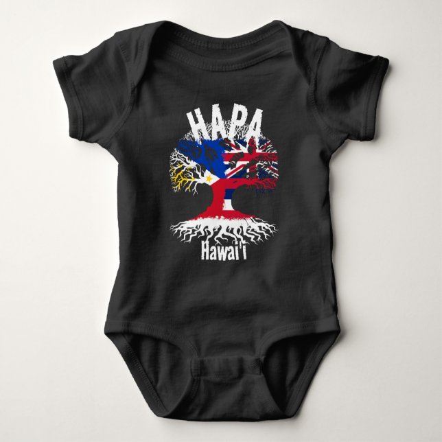 BODY PARA BEBÉ HAPA PHILIPPINES HAWAII (Anverso)