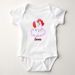 Body Para Bebé Happiness cute magic unicorn