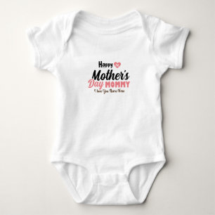 Body Para Bebé Happy 1st Mother's Day