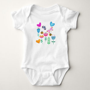 Body Para Bebé Happy Bee Garden