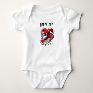 Body Para Bebé "Happy Day Sunshine Smile - Logo de moda para cami