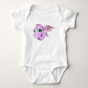 Body Para Bebé Happy Fish Funny Baby Bodysuit