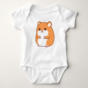 Body Para Bebé Happy Hamster Baby Bodysuit