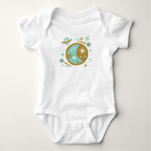 Happy Moon Baby Bodysuit