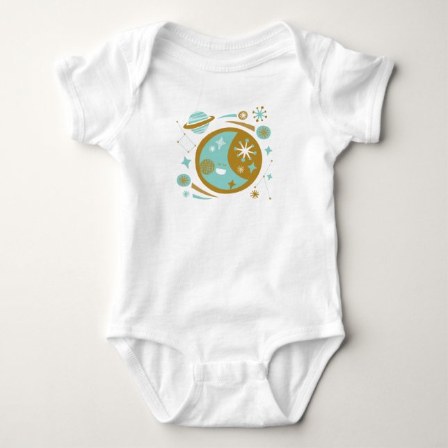 Body Para Bebé Happy Moon Baby Bodysuit (Anverso)