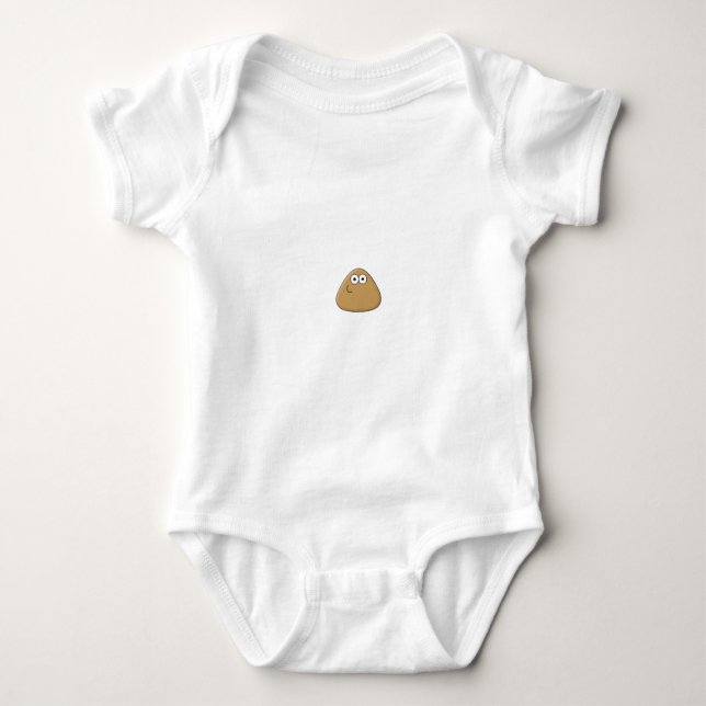 Body Para Bebé Happy Pou - Baby Bodysuit (Anverso)