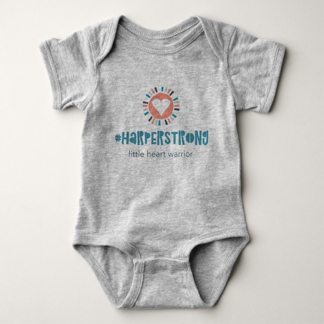 Body Para Bebé HarperStrong (Anverso)