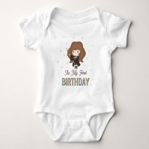 Body Para Bebé Harry Potter Chibi Hermione Mago Cumpleaños