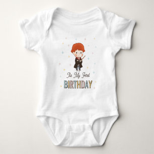 Body Para Bebé Harry Potter Chibi Ron Weasley Mago Cumpleaños