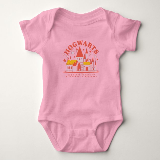 Body Para Bebé HARRY POTTER™ | Escuela Cute HOGWARTS™ (Anverso)