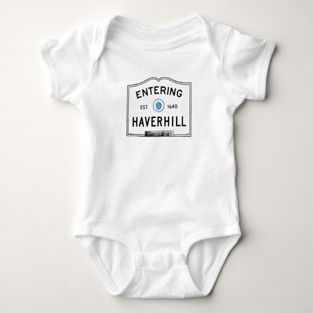 Body Para Bebé Haverhill que entra (Anverso)