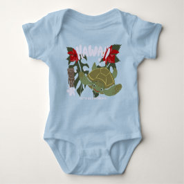 Body Para Bebé Hawaii Cute Tropical Sea Turtle Baby Suit