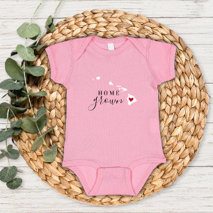 Body Para Bebé Hawaii Home Grown State Tee