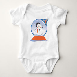 Body Para Bebé Hay "Snowbody" como yo diseño de Snowglobe
