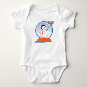Body Para Bebé Hay "Snowbody" como yo diseño de Snowglobe