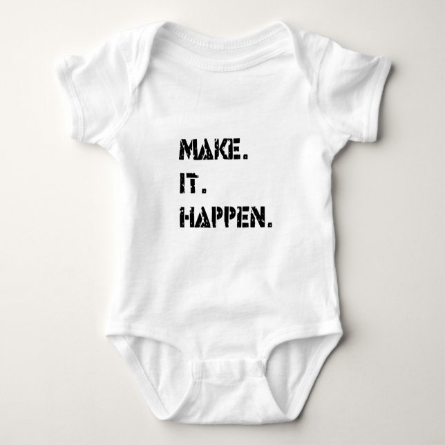 Body Para Bebé hazlo. (Anverso)