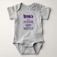 He aquí el juego futuro maestro de Baby Bodysuit
