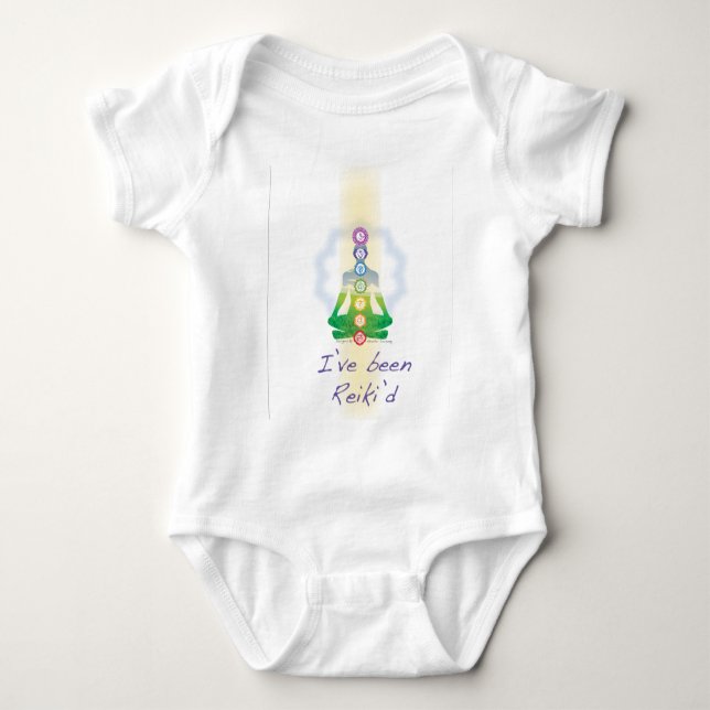 Body Para Bebé He sido Reiki'd (Anverso)