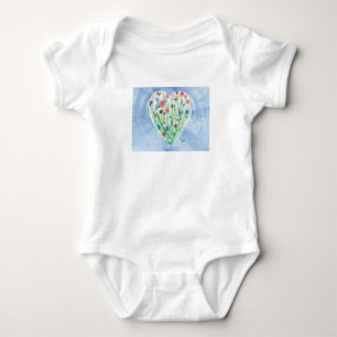 Body Para Bebé Heart Garden - KidsArt para CHOC