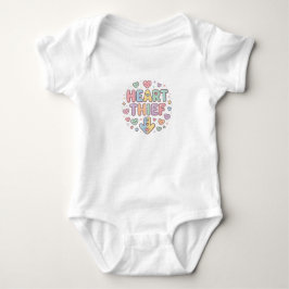 Body Para Bebé "Heart Thief" Bodysuit Bebé Lindo - Dulce San Vale
