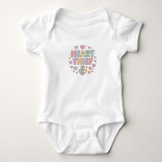 Body Para Bebé "Heart Thief" Bodysuit Bebé Lindo - Dulce San Vale