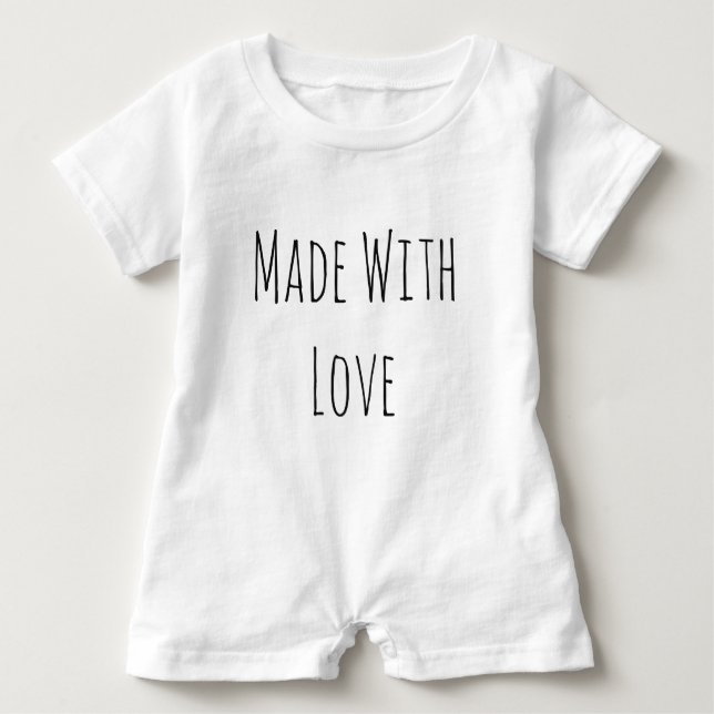 Body Para Bebé Hecho con Amor (Anverso)