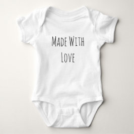 Body Para Bebé Hecho con Amor