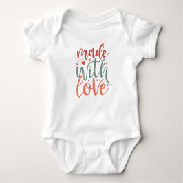 Body Para Bebé Hecho con amor - Baby Boy Bodysuit