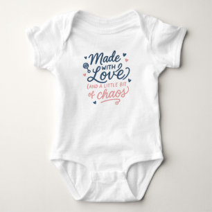 Body Para Bebé Hecho con amor (y un poco de caos)