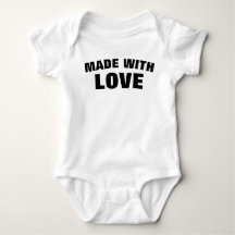 HECHO CON LOVE Baby Bodysuit