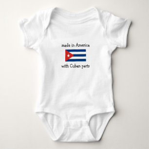 Body Para Bebé hecho en América con las piezas cubanas