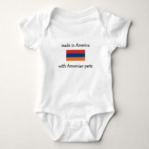 Body Para Bebé hecho en América con partes armenias