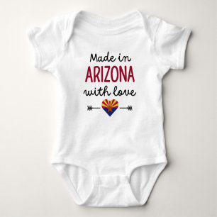 Body Para Bebé Hecho en Arizona con amor
