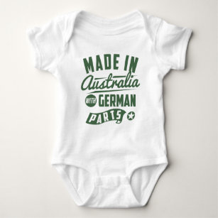 Body Para Bebé Hecho en Australia con las piezas alemanas