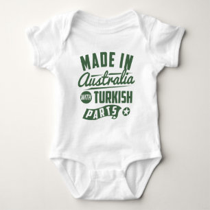 Body Para Bebé Hecho En Australia Con Partes Turcas