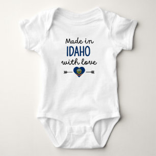 Body Para Bebé Hecho en Idaho con amor