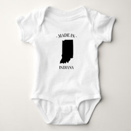 Body Para Bebé Hecho en Indiana IN Baby Bodysuit