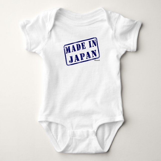 Body Para Bebé Hecho en Japón (Anverso)
