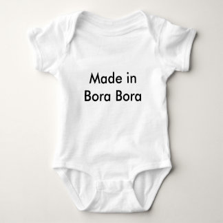 Body Para Bebé Hecho en la ropa del bebé de Bora Bora
