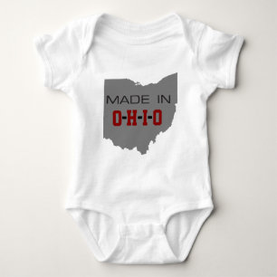 Body Para Bebé "Hecho en Ohio" BABY BODYSUIT
