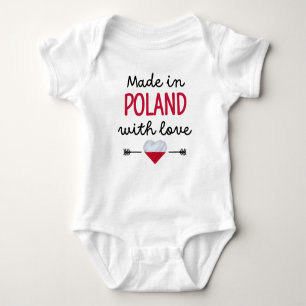 Body Para Bebé Hecho en Polonia con amor