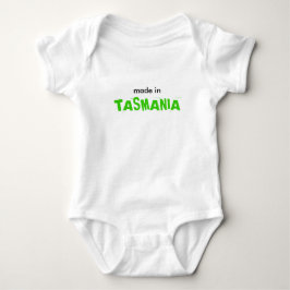 Body Para Bebé Hecho en Tasmania Divertido Lindo