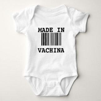Body Para Bebé "Hecho en VACHINA"