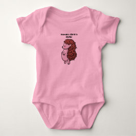Body Para Bebé Hegdez Adorable Hedgehog Baby One-sey T-Shirt