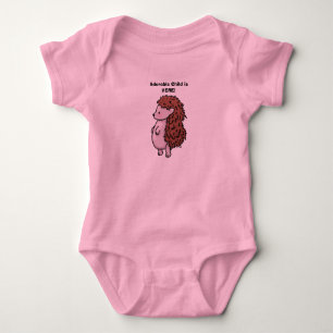 Body Para Bebé Hegdez Adorable Hedgehog Baby One-sey T-Shirt