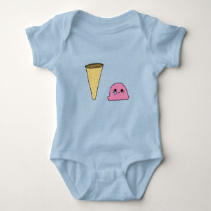 Body Para Bebé Helado derramado