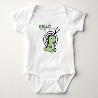 Body Para Bebé Hello Baby Dino